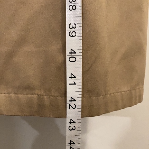 Vintage 80s London Fog Belted Trench Coat Size 6p Removable Inner Wool Lining - Picture 11 of 16